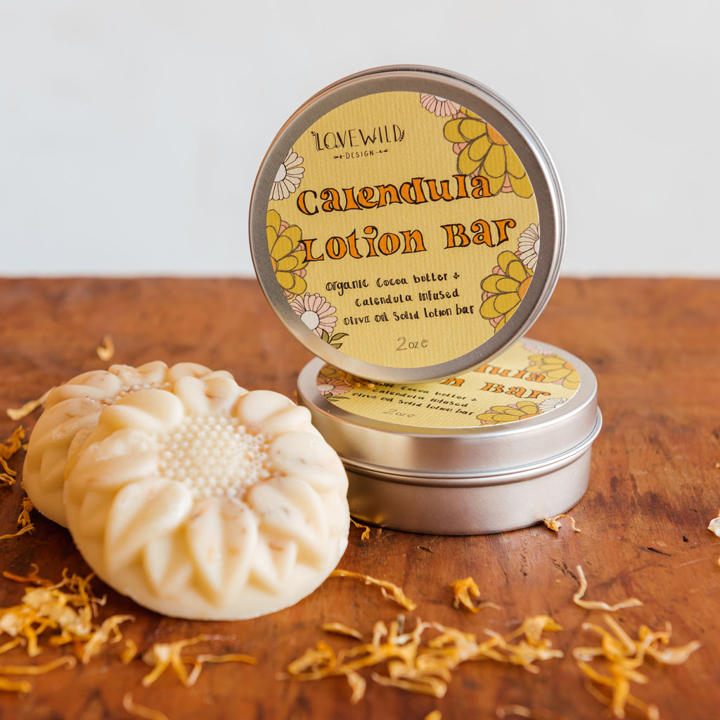Embrace Radiant Skin: Exploring the Nourishing Benefits of Calendula Lotion Bars for Dry Skin