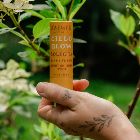 Solecita Cielo Glow Sensitive Skin Moisturizer Shimmer Stick