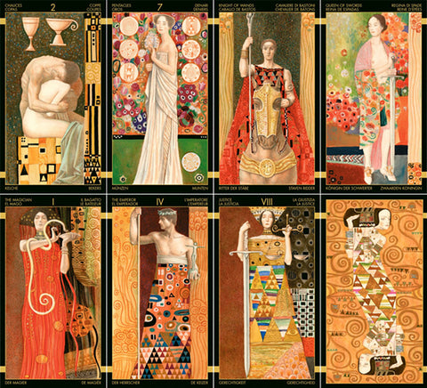 Mini Golden Tarot of Klimt
