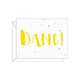Lovewild Design Plantable Letterpress Dang Card