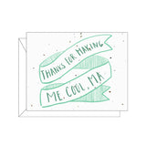 Lovewild Design Plantable Letterpress Thanks Ma Card