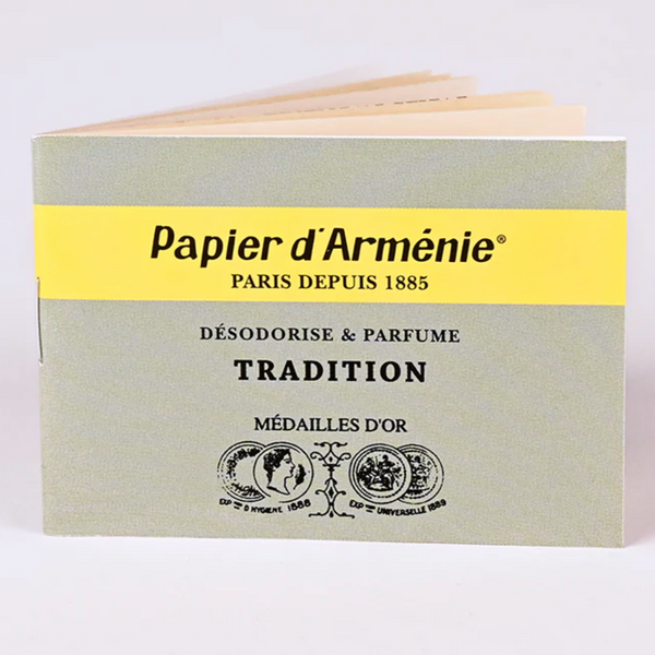 Papier d'Arménie French Incense Burning Papers Lovewild Design