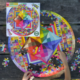 Beauty of Color 100 Piece Round Puzzle