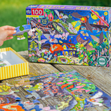 Love of Bats 100 Piece Glow in the Dark Puzzle