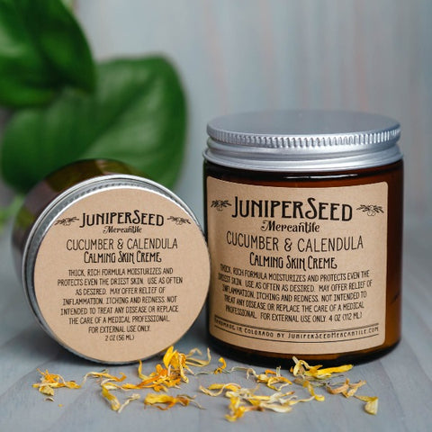 Cucumber Calendula Calming Skin Creme