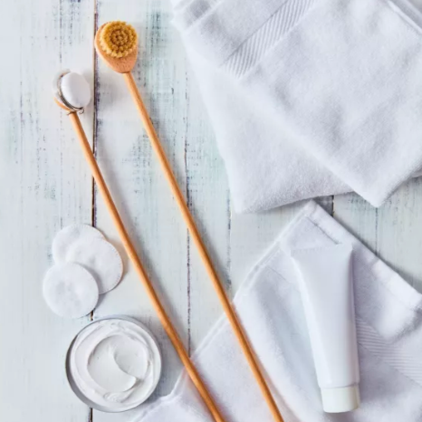 Natural Beechwood Back Scratcher Brush
