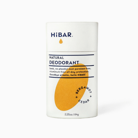 HiBAR Deodorant Bergamot + Cedar