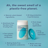 HiBAR Deodorant Sensitive Aloe + Sea-Moss(Baking Soda Free)