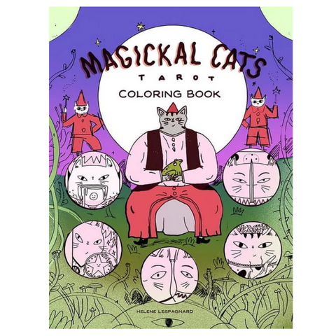 Magickal Cats Tarot Coloring Book