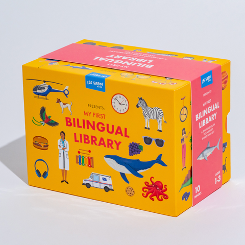 My 1st Bilingual Library: 10-Book Board Book Set