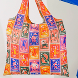 Zodiac Art Sack Reusable Tote Bag