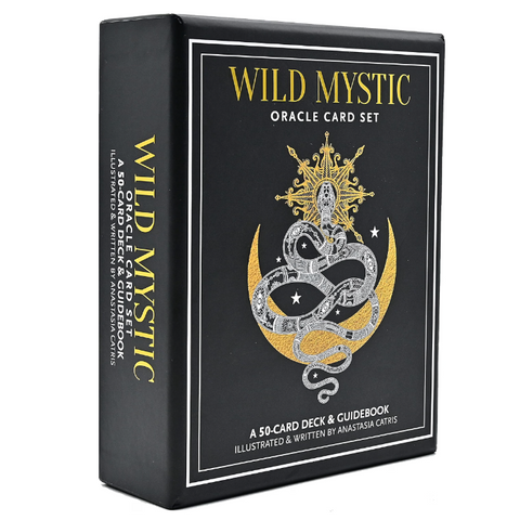 Wild Mystic Oracle Card Deck: A 50-Card Deck and Guidebook