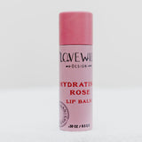 Organic Rose Lip Balm in Eco-Friendly Tube | Handmade, Plastic-Free, Zero Waste Moisturizing Chapstick