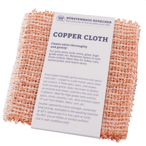 Reusable Copper Cleaning Cloths – Pack of 2