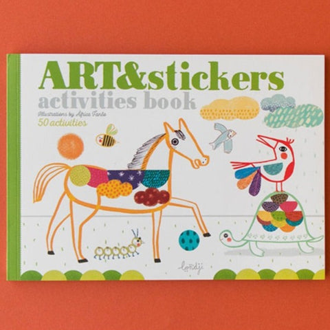 Art & Stickers Notebook