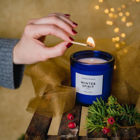 Winter Spirit Candle