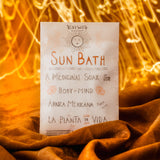 Sun Bath Envelope | Aromatherapy Bath Salts • Zero Waste Prickly Pear Soak for Relaxation, Detox & Self-Care • Wedding Spa Gift