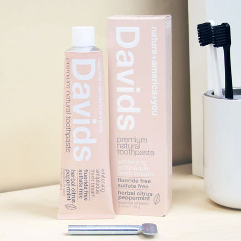 Davids Premium Toothpaste / Herbal Citrus Peppermint