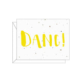 Lovewild Design Plantable Letterpress Dang Card