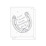 Lovewild Design Plantable Letterpress Lucky Anniversary Card