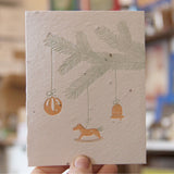 Lovewild Design Plantable Letterpress Christmas Card
