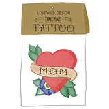 Lovewild Design Watercolor Temporary Tattoo Mom