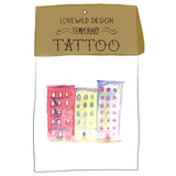 Lovewild Design Watercolor Temporary Tattoo Tenement