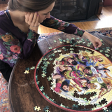 Goddesses and Warriors 500 Piece Round Puzzle
