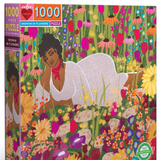Woman in Flowers 1000 Piece Puzzle