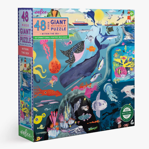 Within the Sea 48 Piece Giant Puzzle
